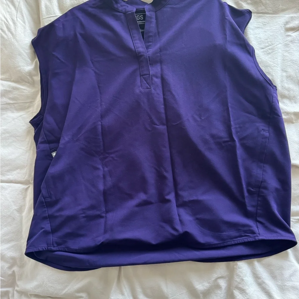 FIGS Scrubs Set Purple XL Top & XL Jogger Pants Technical Collection - Picture 2 of 8